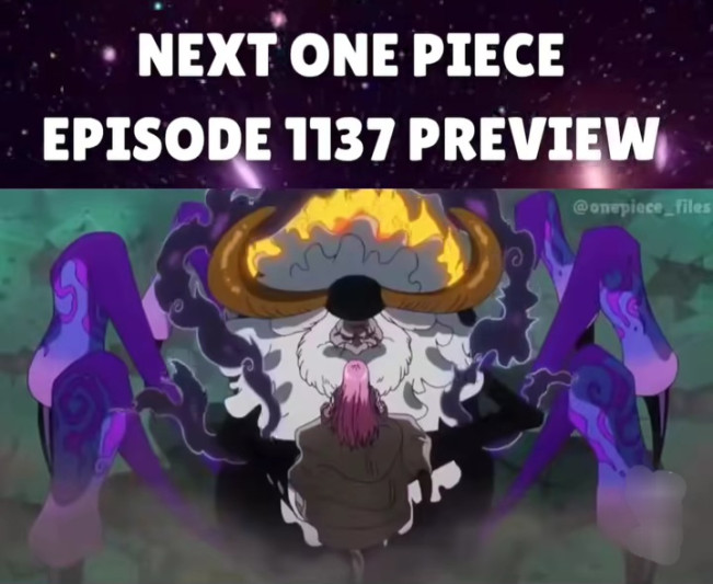 Ilustrasi Anime One Piece episode 1137. [Instagram]